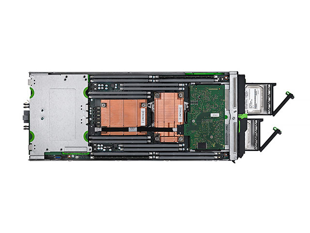 Fujitsu PRIMERGY BX2560 M1 — блейд-сервер высокой плотности